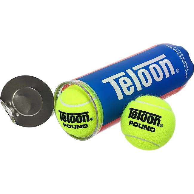М'ячі для великого тенісу TELOON TOUR POUND T818-3 3шт