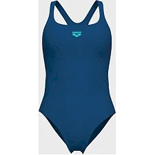 Купальник закрытый для женщин Arena SOLID SWIMSUIT CONTROL PRO BAC синий