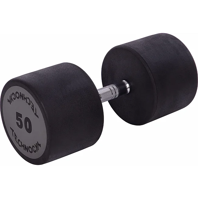 Гантель профессиональная
 с полиуретановым покрытием TECHNOGYM LN-1254-50 1шт 50кг