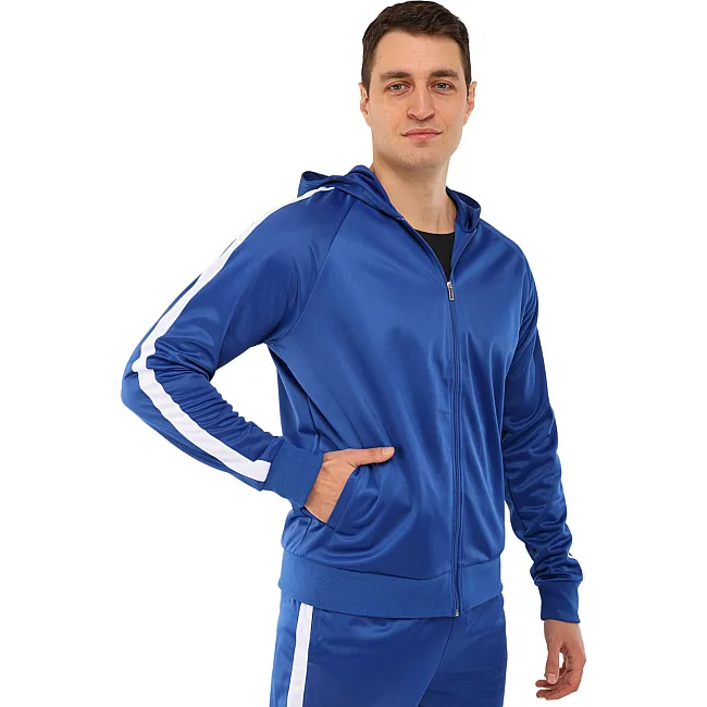 Спортивный костюм
 кофта на молнии и брюки LIDONG LD-6811 (Красный)