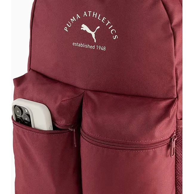 Рюкзак дитячий Puma PHASE CLASS Backpack 20L бордовий 44,5 x 30 x 14 см
