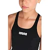 Купальник Arena TEAM SWIMSUIT SWIM PRO SOLID черный, белый Дет