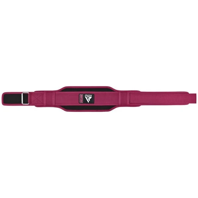 Пояс для тяжелой атлетики RDX RX5 Double Belt неопреновый Pink
