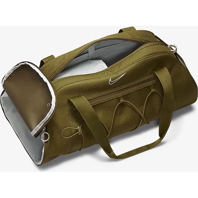 Жіноча спортивна сумка Nike W NK ONE CLUB BAG 24L темно-зелений 33х51х23 см