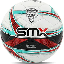 Футбольный мяч профессиональный SOCCERMAX FB-5049 №5 PU (Белый-красный)