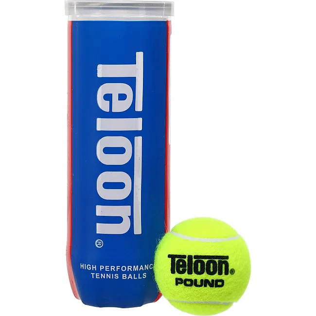 М'ячі для великого тенісу TELOON TOUR POUND T818-3 3шт