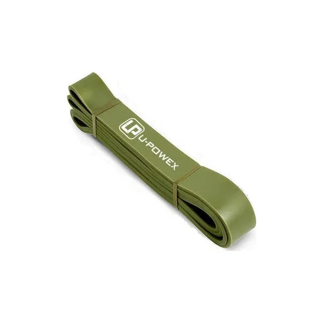 Резинка для подтягиваний U-POWEX UP_1064 Power band Level 4 (16-39 kg) Olive