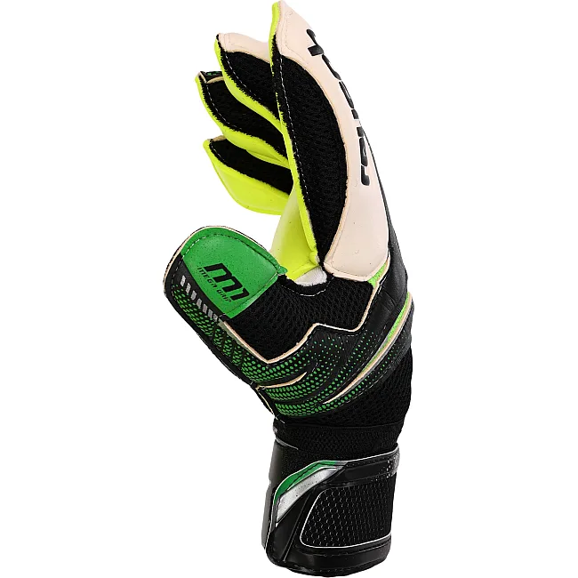 Вратарские перчатки с защитой пальцев REUSCH FB-869 (Зеленый-красный)
