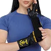Перчатки для фитнеса и тяжелой атлетики кожаные GOLDS GYM BC-3603