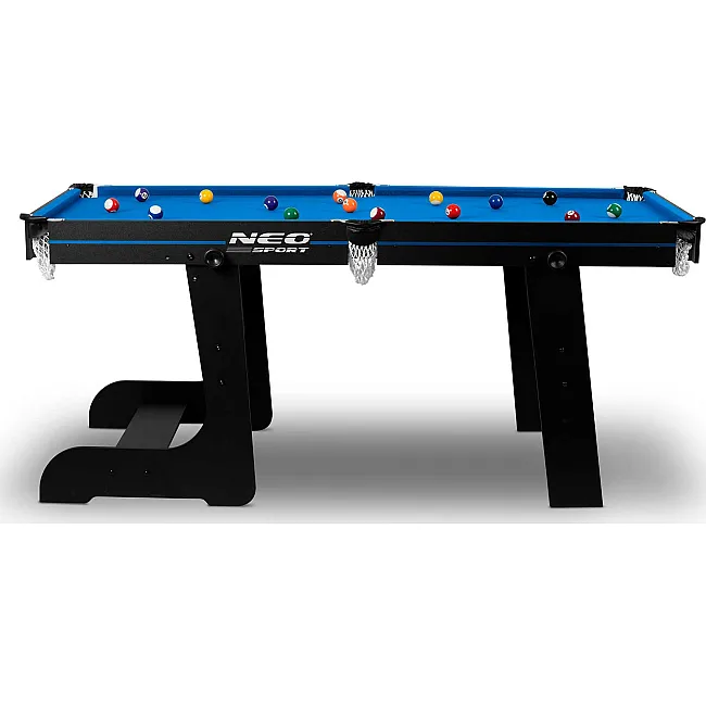 Бильярдный стол с аксессуарами Neo-Sport NS-808, 183 x 92 x 81 см