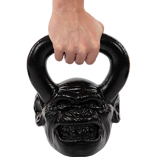 Гіря тренувальна цільна чавунна Iron head Demon ZELART
 TA-5708-16 вага 16кг