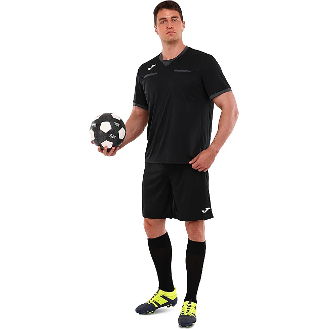 Футболка футбольного судді JOMA

 REFEREE 104240-110 (Чорний-сірий)