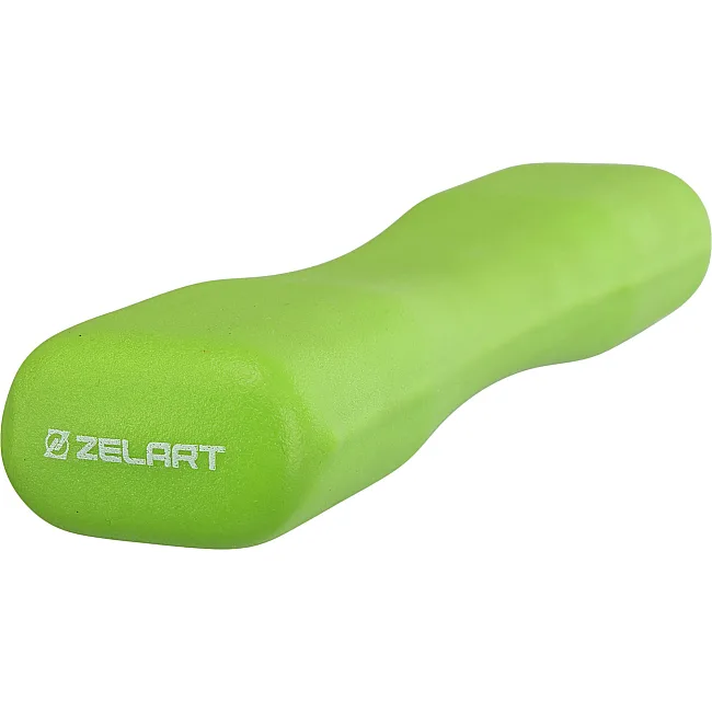Гантель для фитнеса неопреновая MDbuddy TA-5322-1_5 1шт 1,5кг (Салатовый)