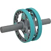 Колесо для пресса 3 в 1 универсальный компактный фитнес-набор Multipurp
e compact fitness set Yogaplus FI-9377 (Серый-розовый)