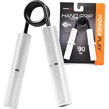 Эспандер-ножницы алюминиевый POWERPLAY 4322 (90 кг) PRO+ Серебряный