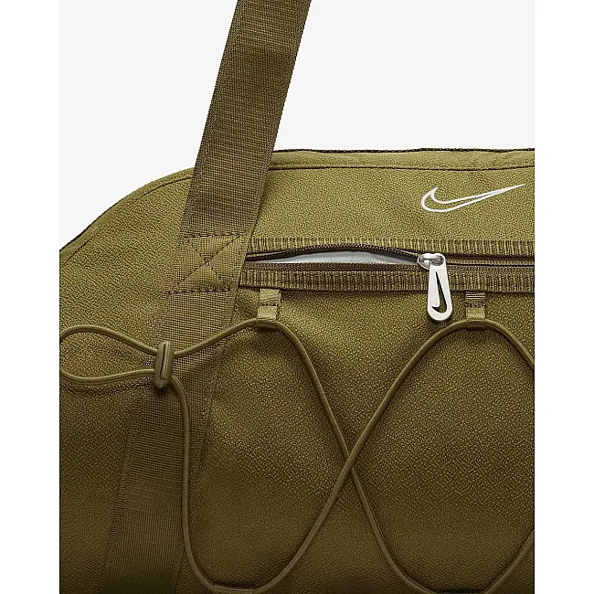 Жіноча спортивна сумка Nike W NK ONE CLUB BAG 24L темно-зелений 33х51х23 см