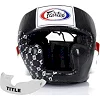 Боксерский шлем Fairtex HG10 Black