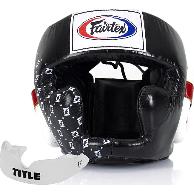 Боксерський шолом Fairtex HG10 Black