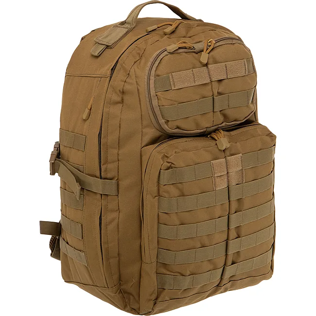 Штурмовой тактический рюкзак трехдневный MILITARY RANGERS ZK-9110 48x32x18см 28л (Хаки)