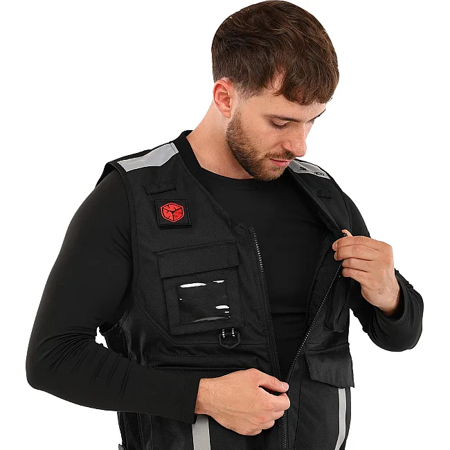 Мотожилет защитный текстильный SCOYCO JK116