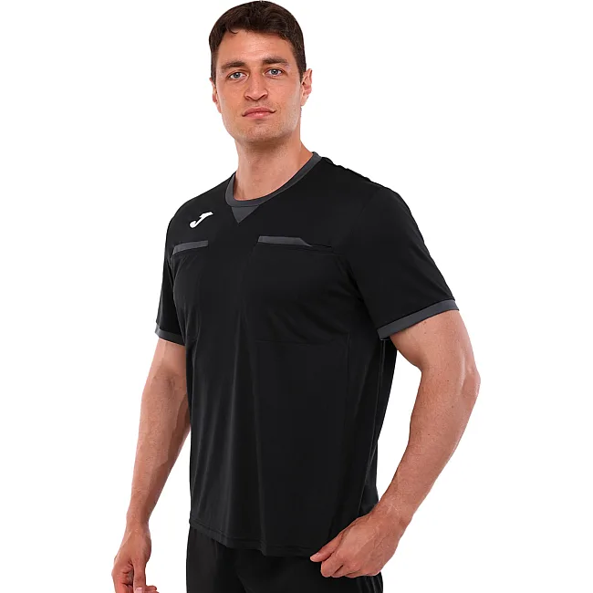 Футболка футбольного судді JOMA

 REFEREE 104240-110 (Чорний-сірий)