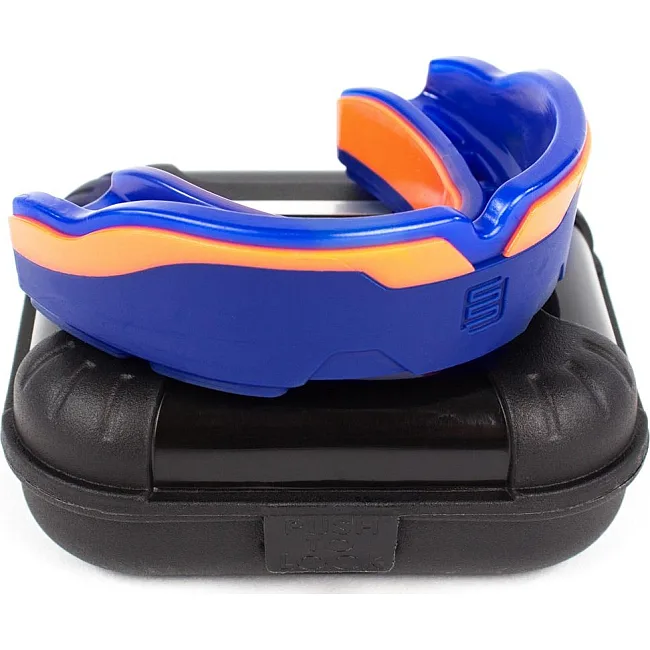 Капа для боксу MAKURA Tephra доросла (вік 11+) Blue/Orange/Blue (art.6017514126)