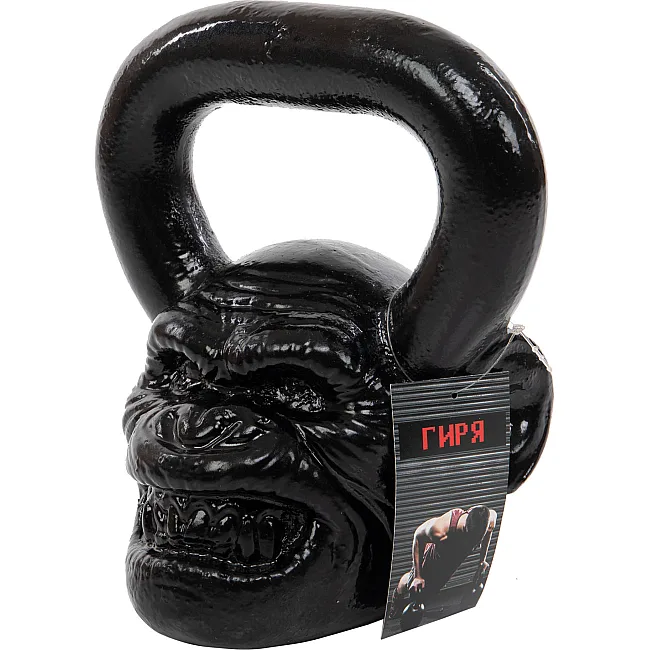 Гіря тренувальна цільна чавунна Iron head Demon ZELART
 TA-5708-16 вага 16кг