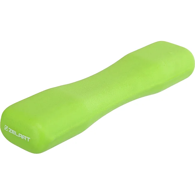 Гантель для фитнеса неопреновая MDbuddy TA-5322-1_5 1шт 1,5кг (Салатовый)