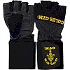 Перчатки для фитнеса и тяжелой атлетики кожаные GOLDS GYM BC-3603