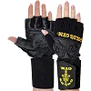 Перчатки для фитнеса и тяжелой атлетики кожаные GOLDS GYM BC-3603