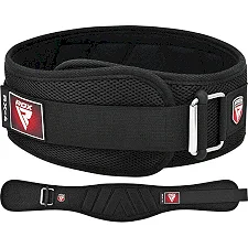 Пояс для тяжелой атлетики RDX RX4 EVA Curve неопреновый Black