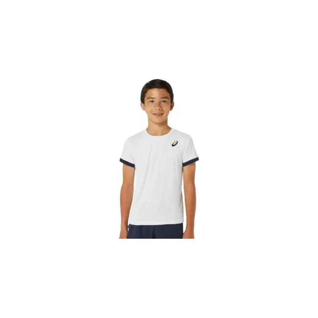 Детская футболка Asics BOYS TENNIS SS TOP white