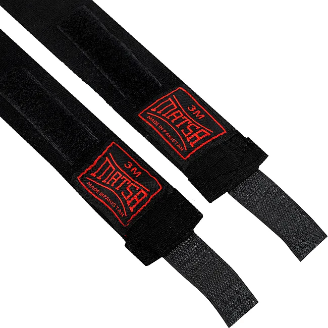 Бинты для бокса
 2штуки MATSA
 MA-0031-3 3м (Красный)