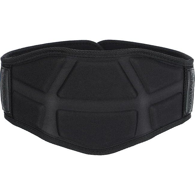 Пояс атлетический для отягощения текстильный с цепью и карабином EZOUS DIP BELT ARMOR N-01 спинка-17см