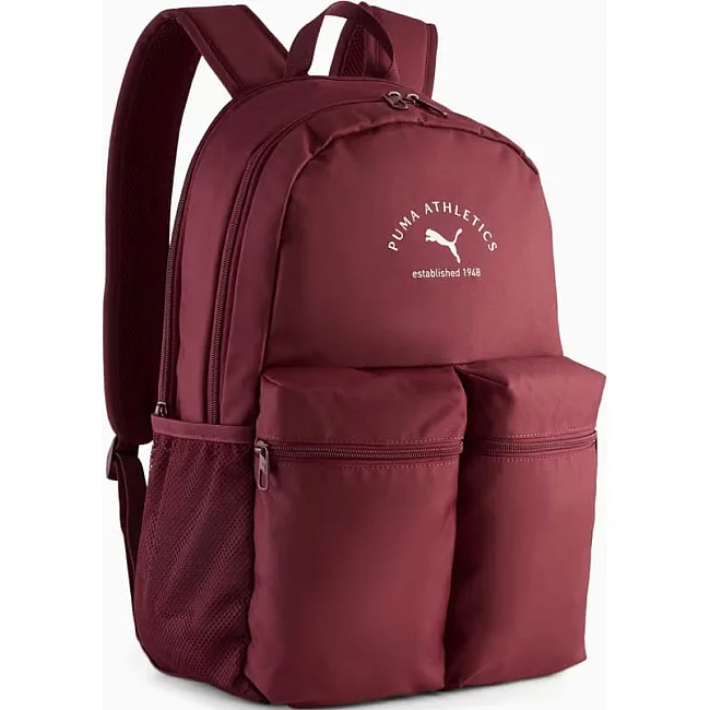 Рюкзак дитячий Puma PHASE CLASS Backpack 20L бордовий 44,5 x 30 x 14 см