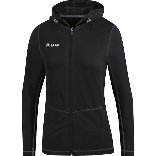 Куртка женская с капюшоном run 2.0 JAKO 6875-08