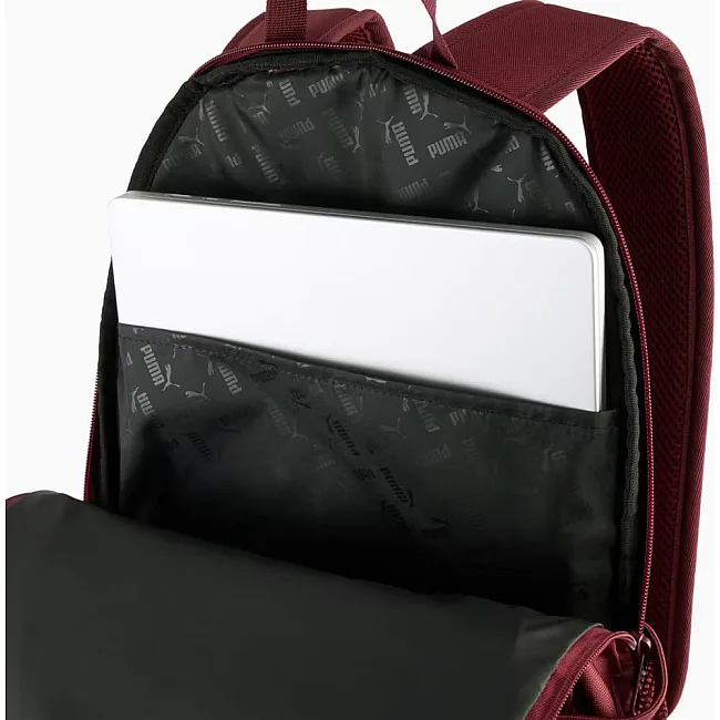 Рюкзак дитячий Puma PHASE CLASS Backpack 20L бордовий 44,5 x 30 x 14 см