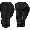 Боксерские перчатки TITLE Black Bolstered Leather Black (бинты 4м. в комплекте)