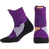 Спортивные носки баскетбольные ALL STAR DML7501 (Фиолетовый-черный-серый)