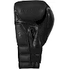 Боксерские перчатки TITLE Black Bolstered Leather Black (бинты 4м. в комплекте)