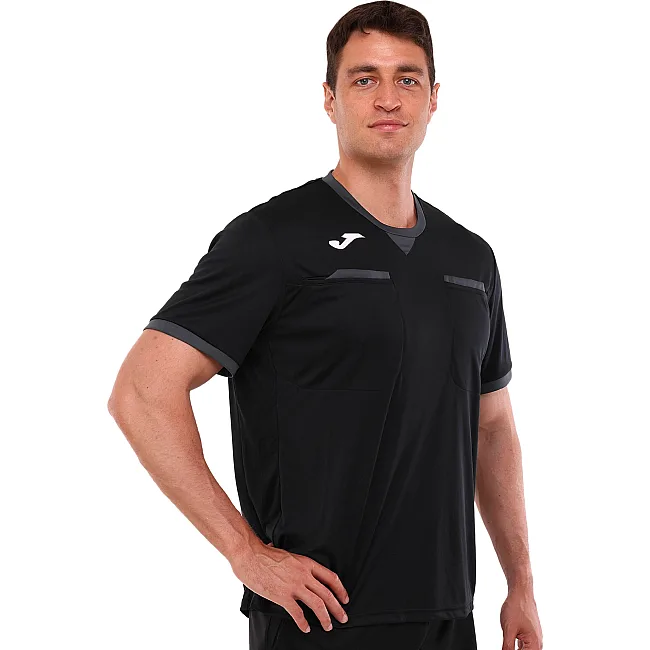 Футболка футбольного судді JOMA

 REFEREE 104240-110 (Чорний-сірий)
