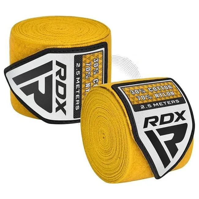 Бинти для боксу RDX Hand Wraps Yellow (2.5м.)