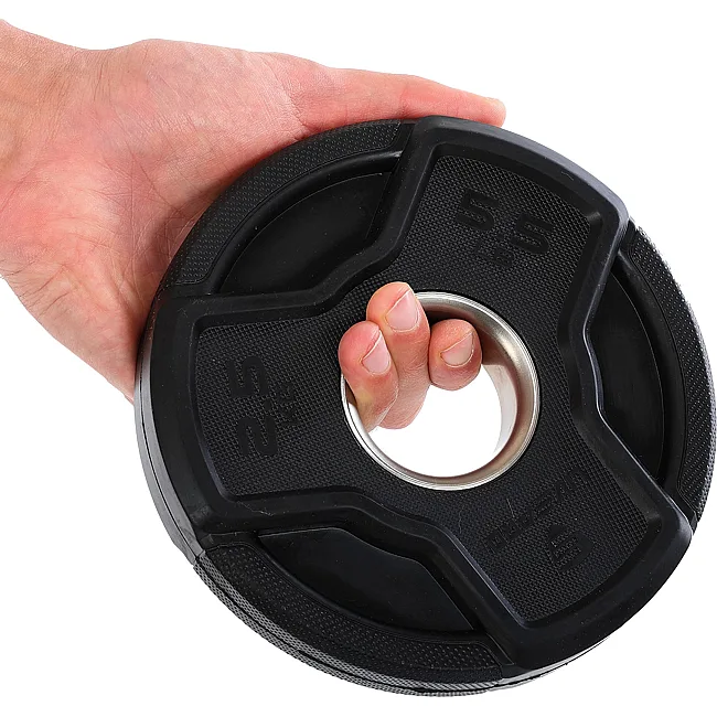 Блин для штанги обрезиненный
 LiveUp LP8330-2_5 ø50мм 2,5кг