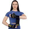 Перчатки для фитнеса и тяжелой атлетики кожаные GOLDS GYM BC-3603