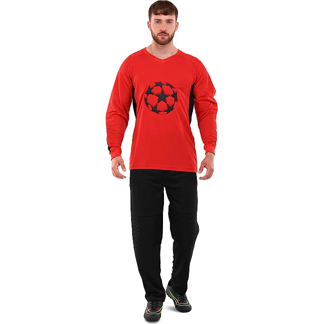 Форма вратарская свитер и штаны SP-SPORT GOAL CO-5906 026 (Красный)