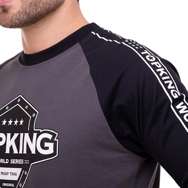 Лонгслив спортивный TOP KING TKTSH-019 (Черный)