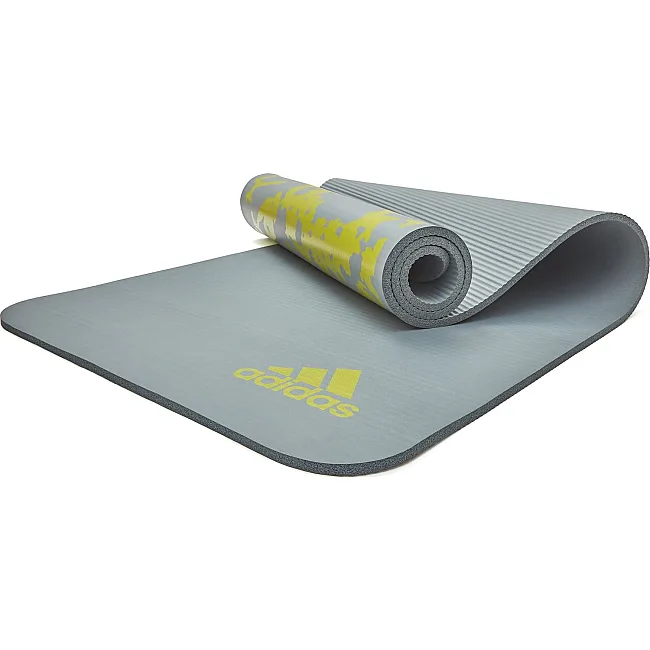 Коврик для йоги Adidas Tie-Dye Yoga Mat серый, желтый 183 х 61 х 1 см
