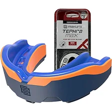 Капа для бокса MAKURA Tephra взрослая (возраст 11+) Blue/Orange/Blue (art.6017514126)