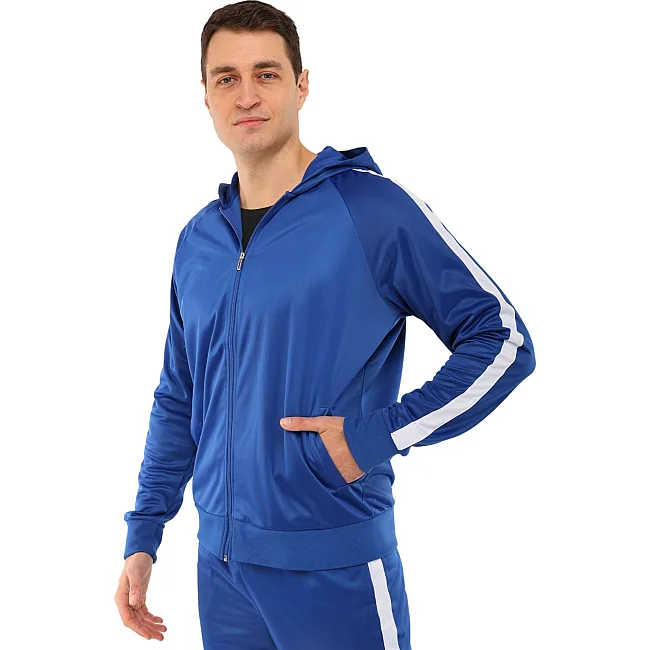 Спортивный костюм
 кофта на молнии и брюки LIDONG LD-6811 (Красный)