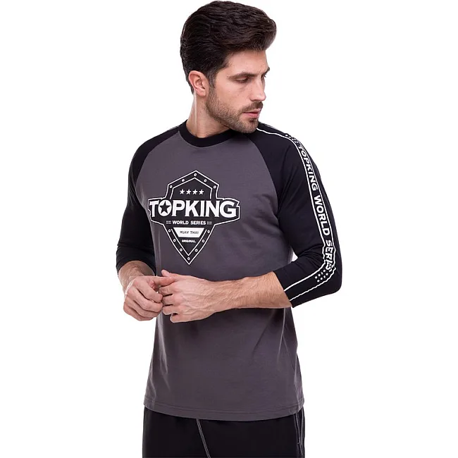 Лонгслив спортивный TOP KING TKTSH-019 (Черный)
